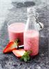 Jordbær-proteindrik uden mælk/med laktosefri mælk
