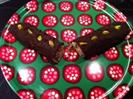 Marcipanroulade med hasselnød, hvid chokolade og nutella